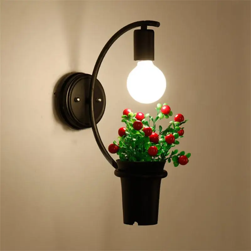 Американский Ретро домашний декор светодиодсветодиодный настенные лампы в