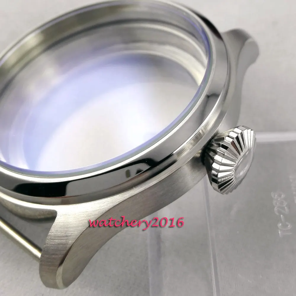 Чехол для часов из нержавеющей стали с механизмом 6497 6498 47 мм|case watch|case casecase 7 |