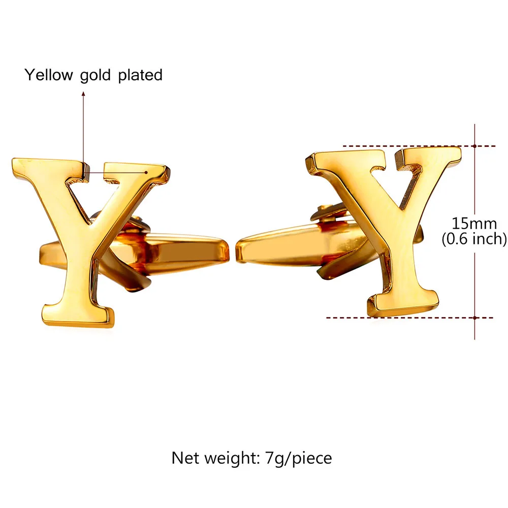 Золотые запонки для мужчин роскошные мужские подарок 2016 новые модные