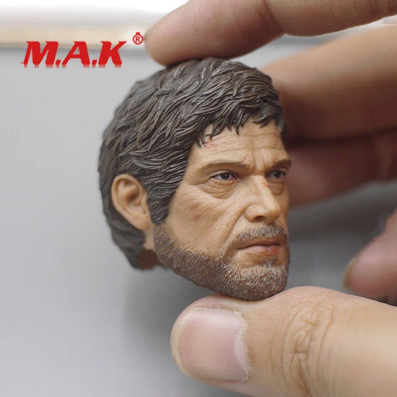 

1:6 Scale Male Head Sculpt The Last of Us Joel Head Carving fit 12" Action Figure for Collection Normal Version
