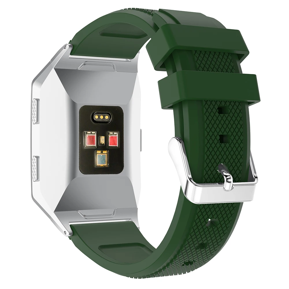 Дизайн ананаса для Fitbit ionic Bands мягкий силиконовый регулируемый сменный
