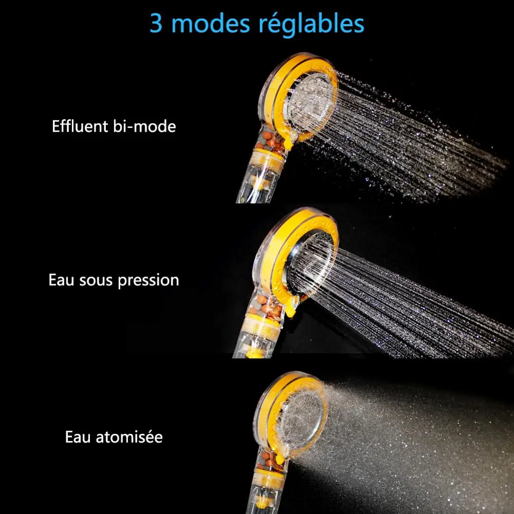 Насадка для душа с эффектом отрицательных ионов 3 режима|Душевые насадки| |