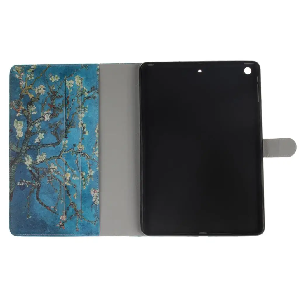 Ван Гог Флип PU кожаный чехол для Apple iPad Air 2 iPad Mini 4 iPad 2 3 4 5 6 Чехол Планшеты Smart Cover с держателем карты#2