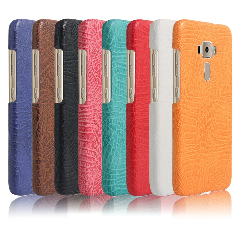 Жесткий чехол накладка из крокодиловой кожи для ASUS ZenFone 3 ZE552KLL Z012D Z012DA Z012DC Z012DE ZE552 ZE