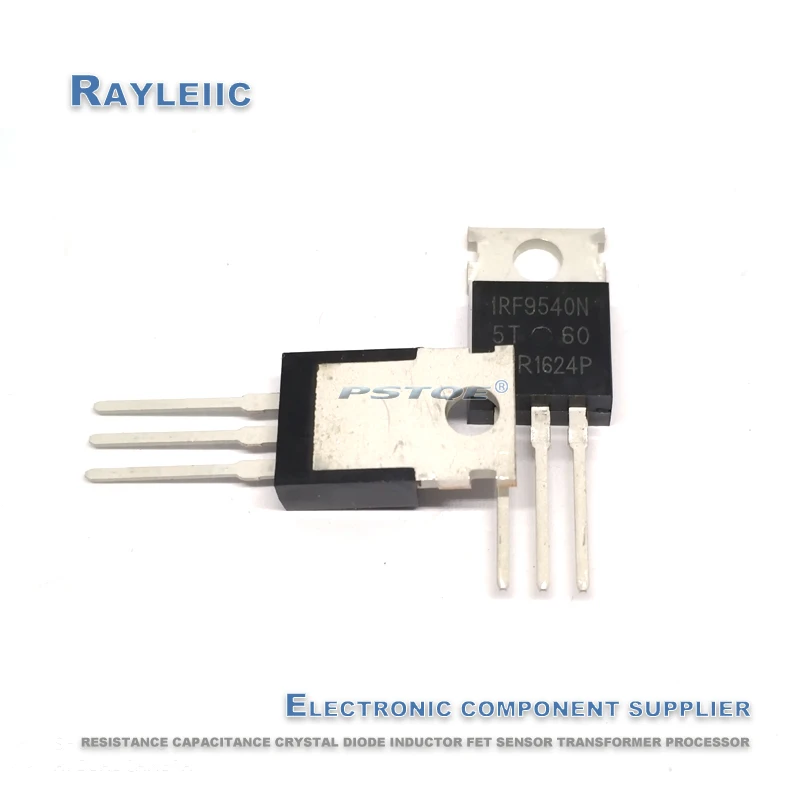 Новый оригинальный IRF9540N 220 IRF9540NPBF IRF9540 F9540N TO220 100V 23A 0 117 Ом p канал полевого