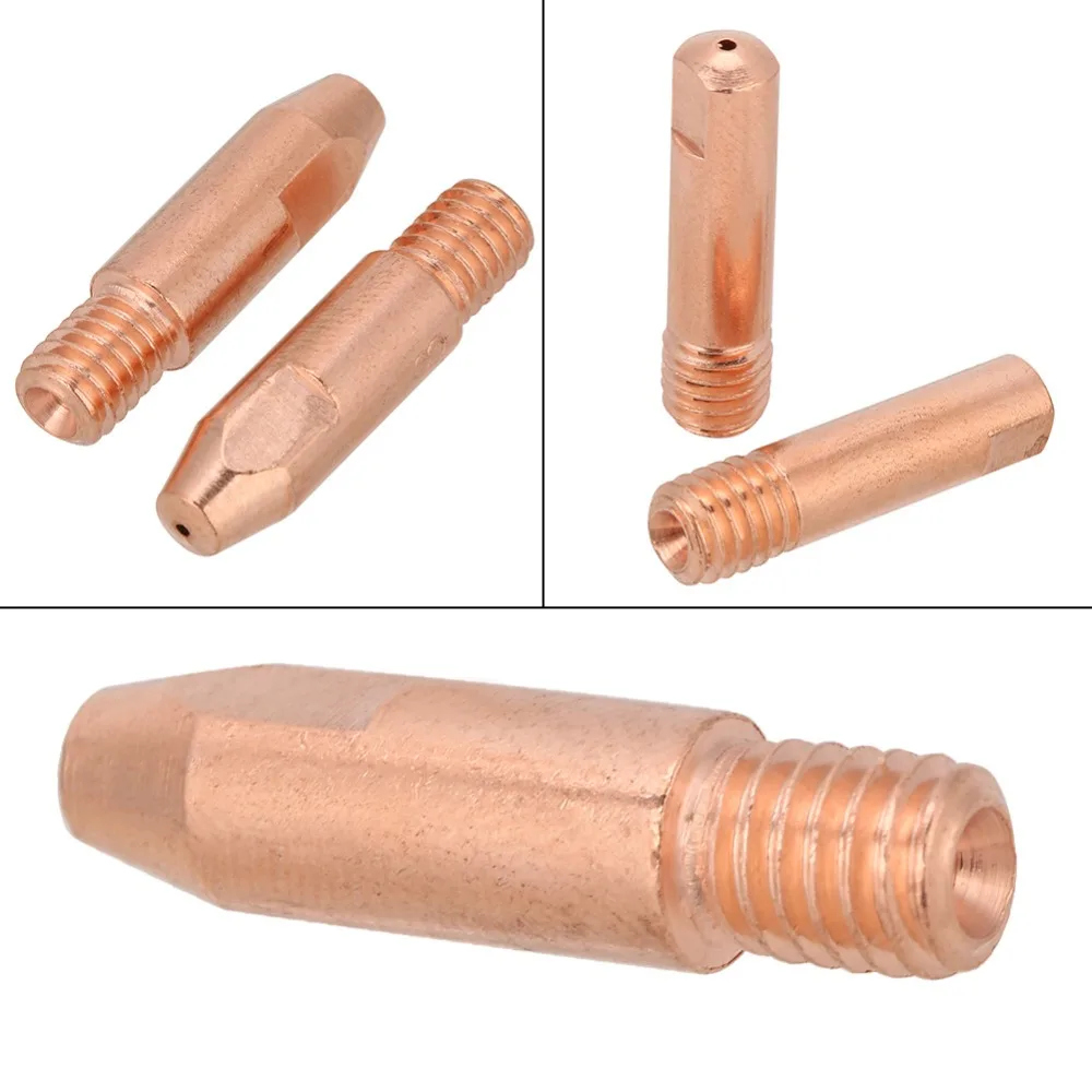 

20Pcs High Quality Copper Contact Tip M6 for Binzel 24KD MIG/MAG Welding Torch 0.8/1.0/1.2mm