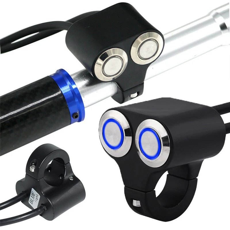 Кнопка включения/выключения Руля Мотоцикла кнопка с ручной фиксацией возврата