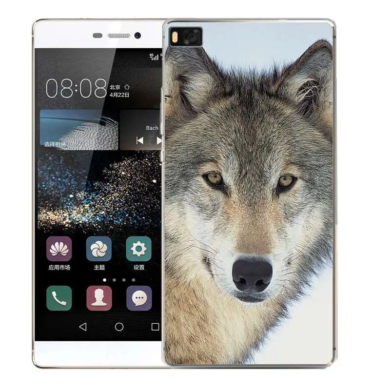 Qmswei ТПУ чехол для телефона huawei P10plus honor7 8 9 Y3 5A 5C 6A 6 S 3c P8 P9lite 4C Волк флаг Бэтмена