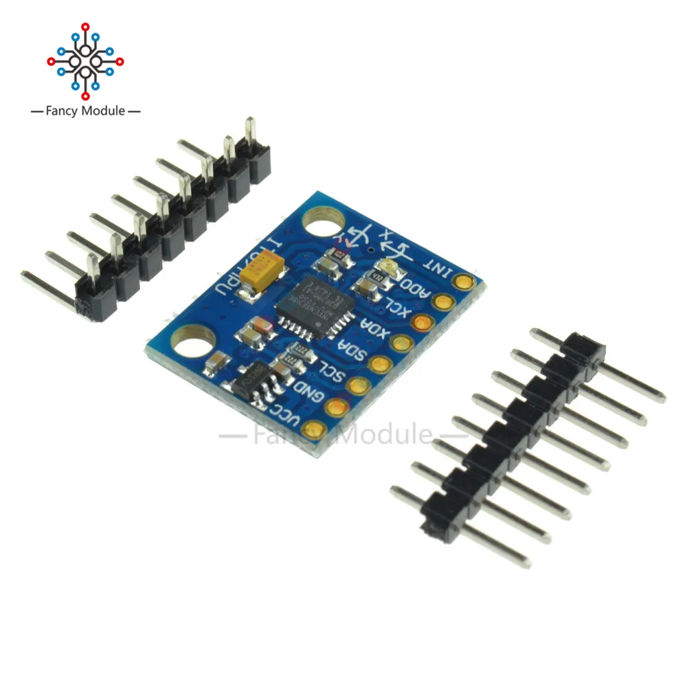 

GY-521 MPU6050 MPU-6050 Sensor Module For Arduino 3 Axis Gyroscope Accelerometer Sensor Module Compatible Module MPU 6050 GY521