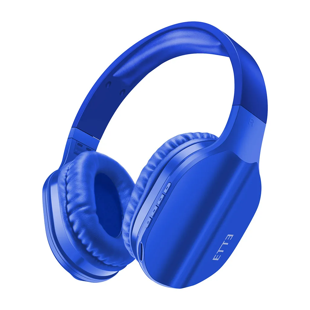 BU OVLENG BT-608 беспроводные наушники Bluetooth гарнитура повязка Игровые наушники с микрофоном для ПК Mp3 мобильного телефона 605#2 - Цвет: BU