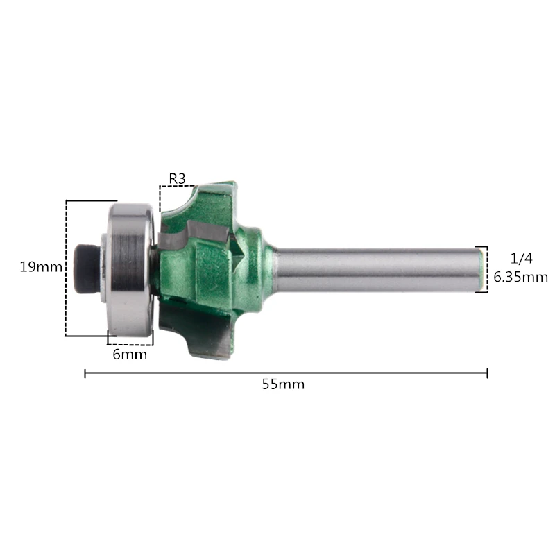 1 шт. 4 зубца для фрезерного станка по дереву|milling cutter|woodworking milling cutterrouter bit |