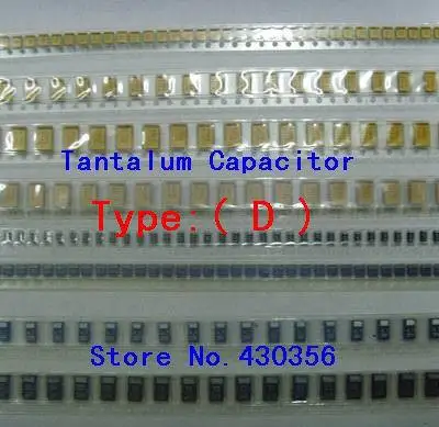 Танталовый конденсатор 10 шт. тип 7343: D 107 100 мкФ 10V 107A|tantalum capacitor|100uf 10vtypes capacitor |