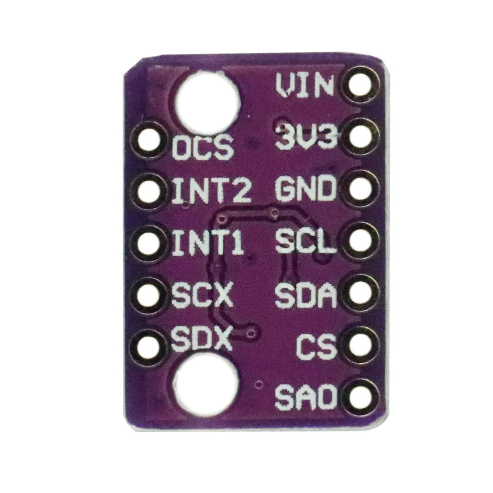 BMI160 GY 6 axis Rate Gyro Gravity модуль датчика акселерометра IIC I2C SPI протокол связи 3