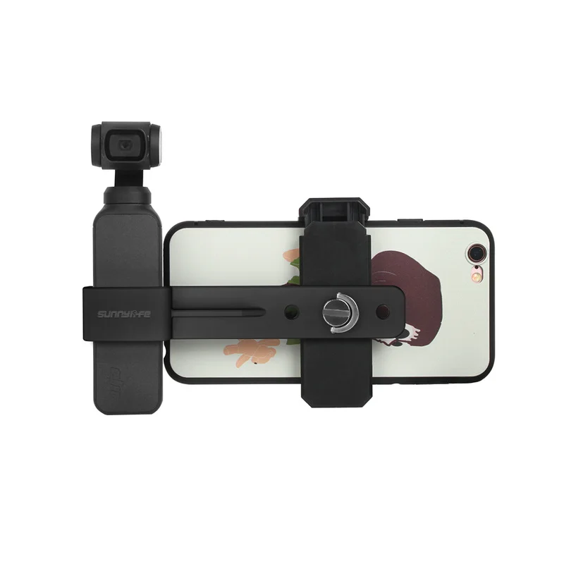 OSMO Pocket Phone Holder Mount Bracket + Tripod Adapter Expansion Kit for DJI Gimbal Camera Accessory | Электроника