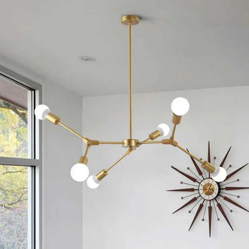 Современный светодиодный подвесной светильник в скандинавском стиле абажур s