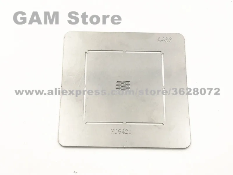 

HI6421 BGA Stencil For Huawei MT7 Glory 6 Power supply IC PM chip Hi6421GWCV320 Reballing IC Chip BGA Stencil Heating Template
