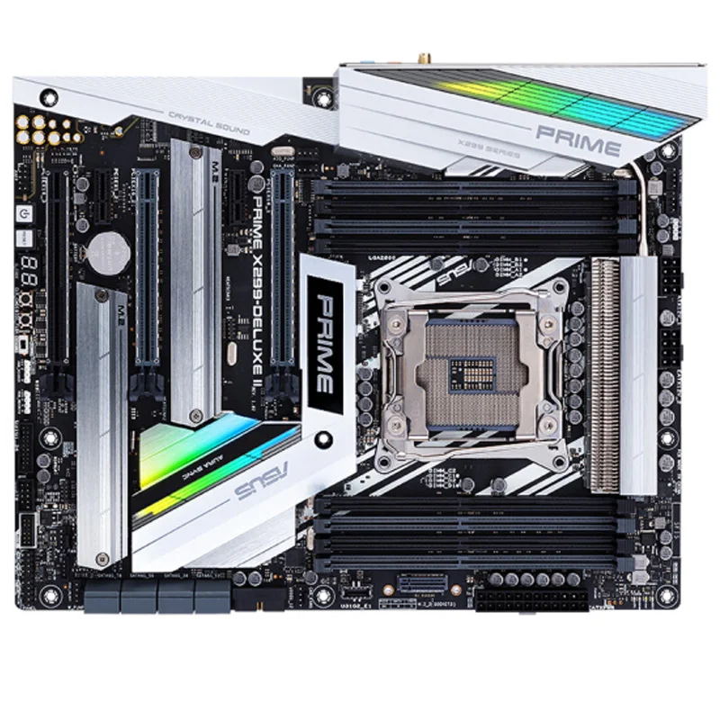 Материнская плата Asus PRIME X299 DELUXE II для настольных компьютеров ATX|Материнские платы|