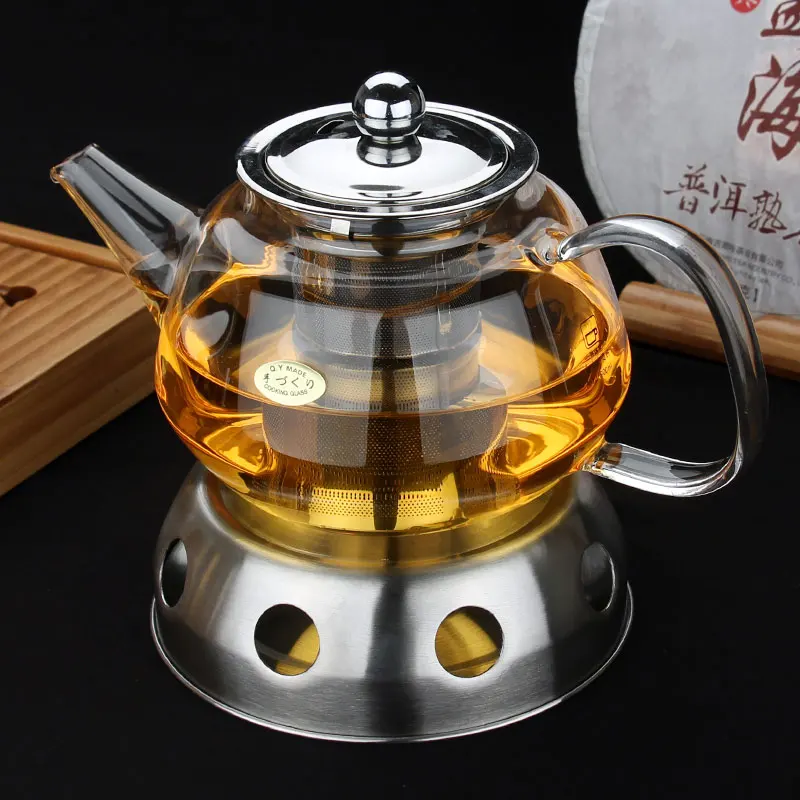 Креативный нагреватель из нержавеющей стали Pu Er Tieguanyin чайная основа свеча теплая