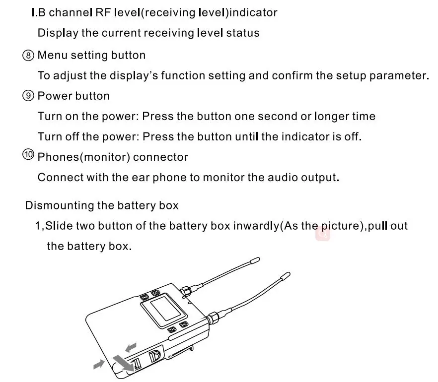 Leicozic E200/UWP-D11 система интервью и записи для Samll Vedio камеры, ENG, EFP, микро фильм 2-Ch гид портативный рюкзак