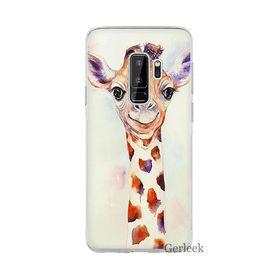 Чехол Desxz giraffes для Samsung galaxy J1 J2 J3 J5 J7 J6 Prime защитный чехол|Чехлы-накладки| |