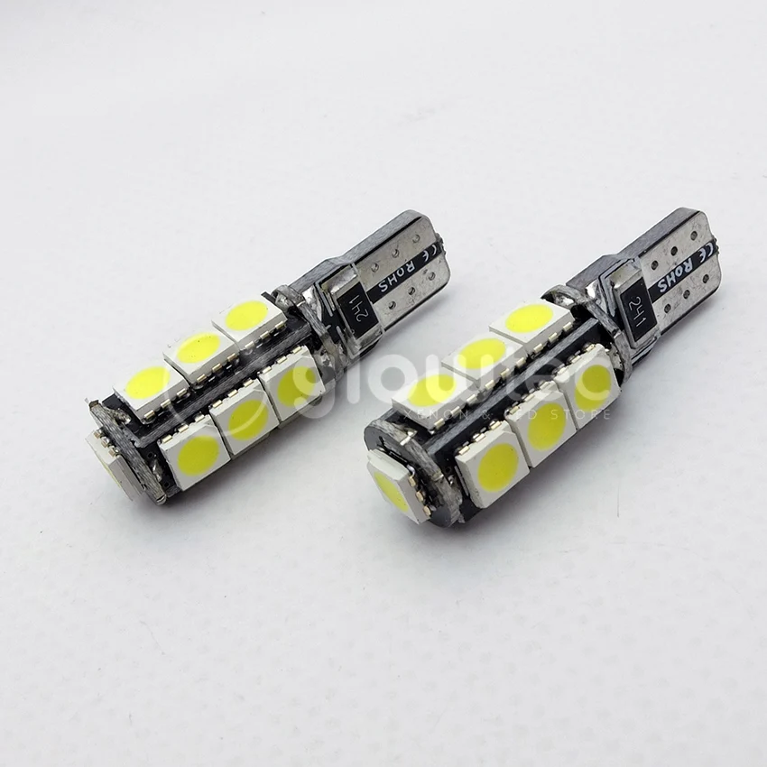 Автомобисветильник Светодиодная лампа canbus T10 13SMD 5050 12 В 1 шт. СВЕТОДИОДНАЯ Лампа 194
