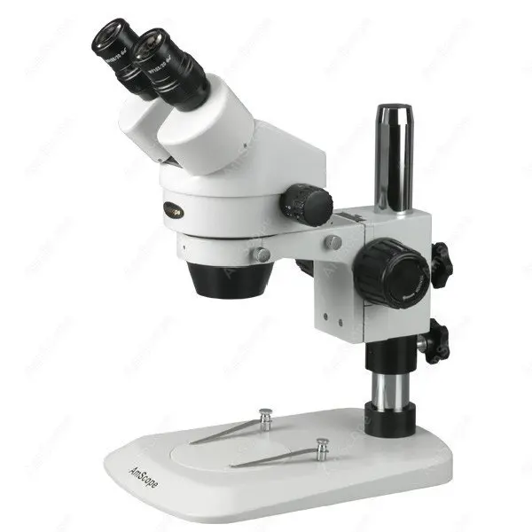 Зум-Микроскоп-AmScope поставки 3 5x-45X Стерео Зум-контроль промышленный микроскоп |