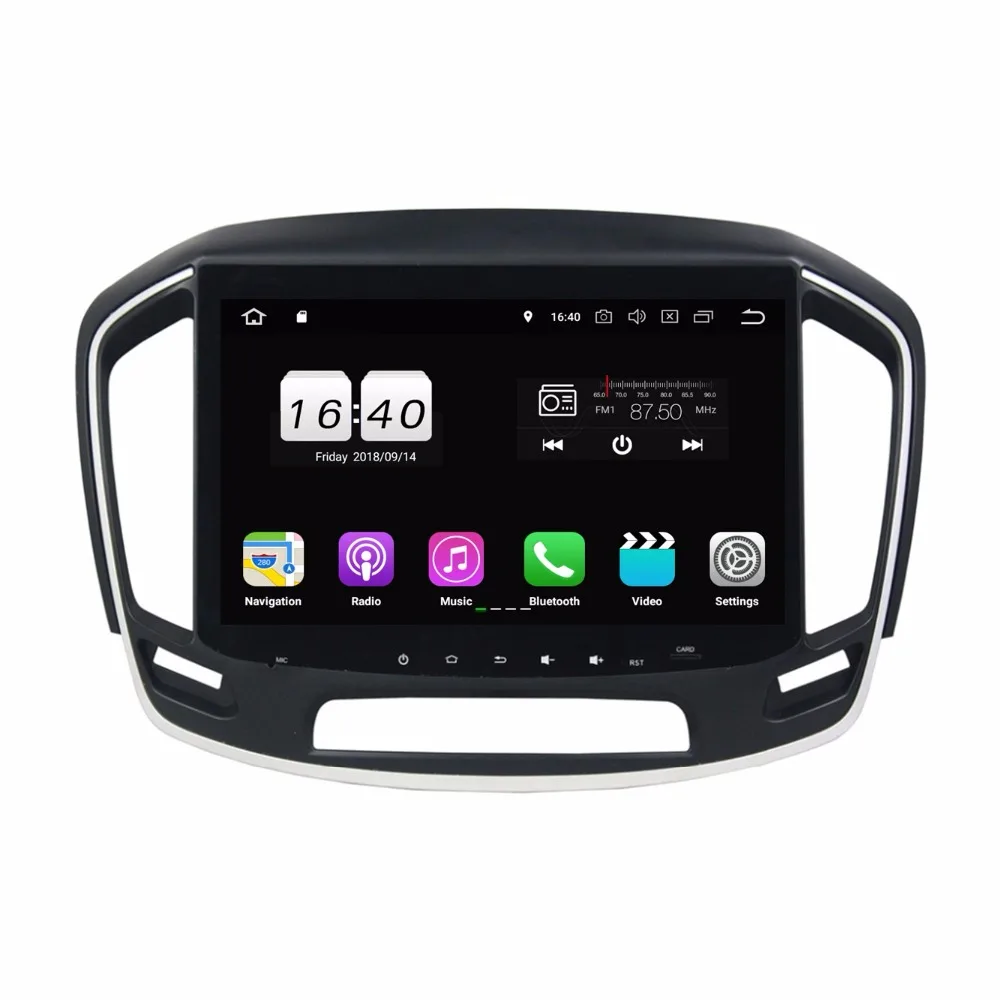 10 1 &quotTDA7851 Android 8 Автомобильный DVD плеер для Opel INSIGINA 2014 2015 2016 четырехъядерный 2 Гб RAM