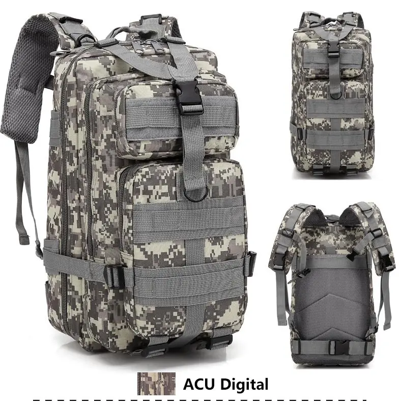 Mochila Военный Тактический штурмовой пакет рюкзак армейский Molle водонепроницаемый ошибка из сумки небольшой Открытый Туризм Кемпинг Охота рюкзак
