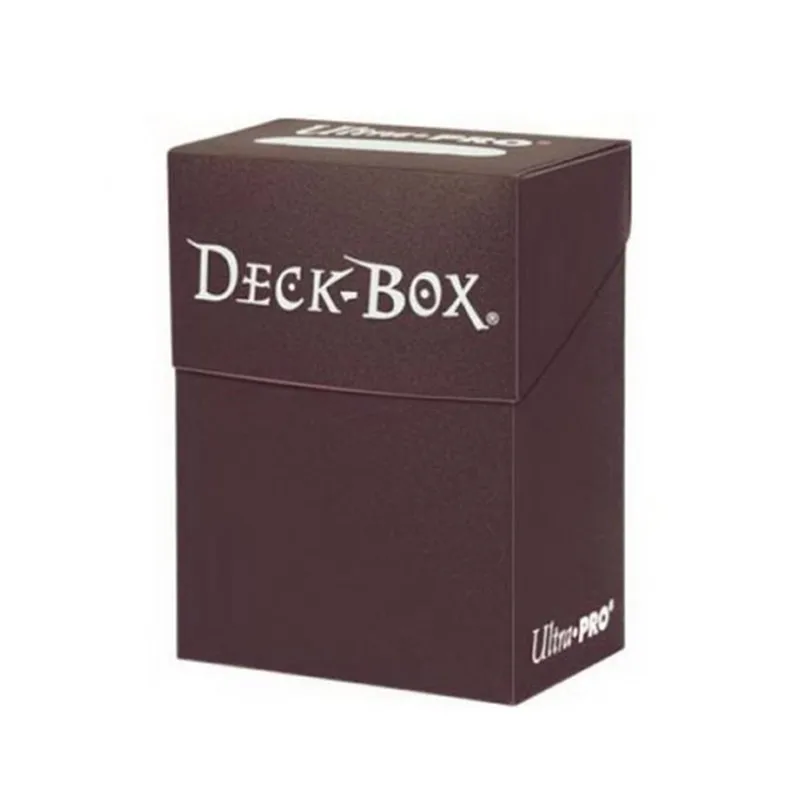 Brown 1 PCS Ультра Pro UP Deck Box для настольной игры карты хранения магические сборные карты контейнер коробка периферийные продукты MTG - Цвет: Brown 1 PCS