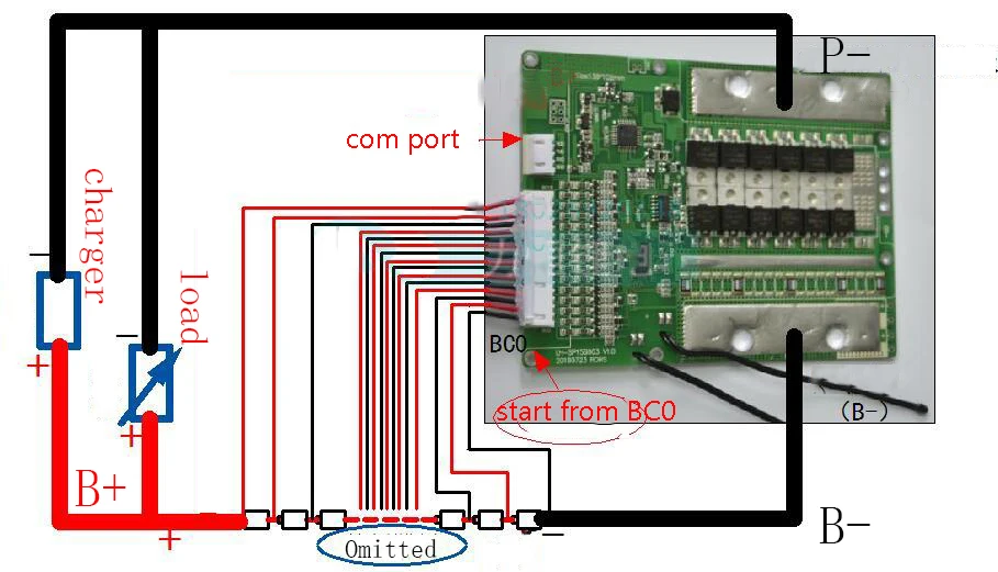 20S 18650 A литий полимерная батарея BMS/PCM/PCB Защитная плата для 20 упаковок аккумулятор