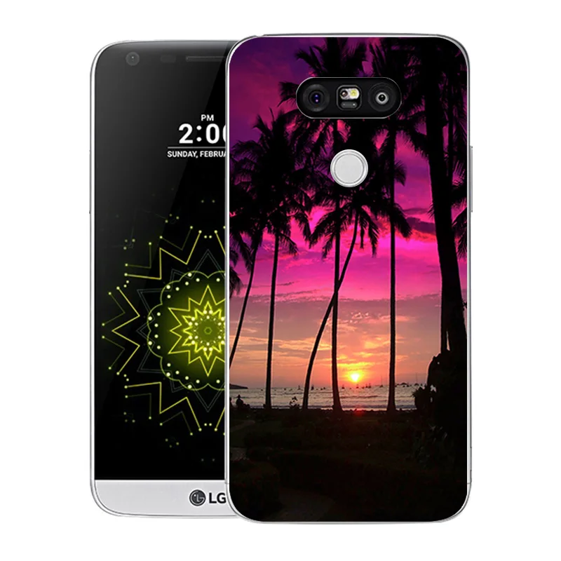07 Чехол для LG G5 чехол Крышка пейзаж печатных для LG G5 крышка чехол для телефона из мягкого силикона для LG G5 H830 H840 H845 H850 LGG5 чехол - Цвет: 07