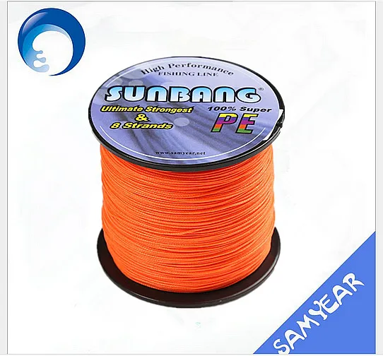Free Shipping 8 weaves PE braided line 100M 200LB Fishing Line--Sunbang | Спорт и развлечения