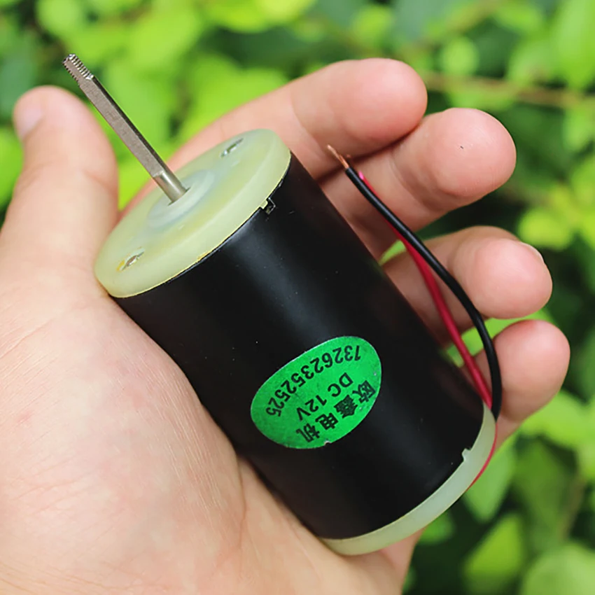 DC12V DC мощный магнитный двигатель вперед и назад постоянного тока высокой