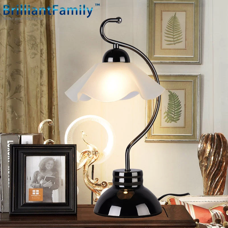 Ретро минималистский творческие огни жемчуг черный + 40 Вт лампочки Гостиная