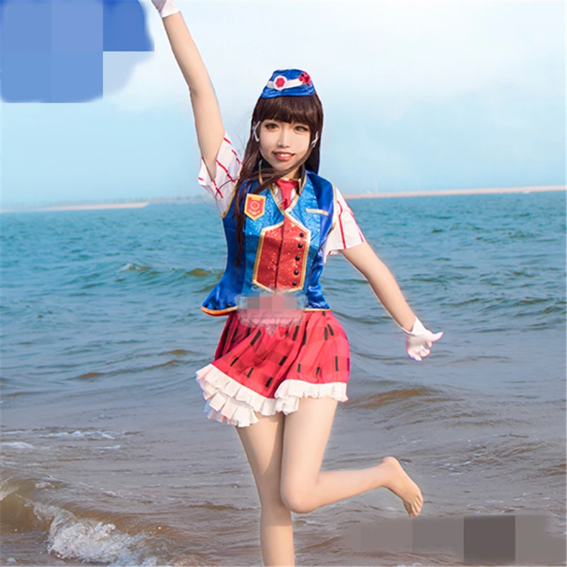 Аниме Обувь в стиле аниме Живая Любовь солнце Aqours Kurosawa Dia Happy вечерние поезд Тур