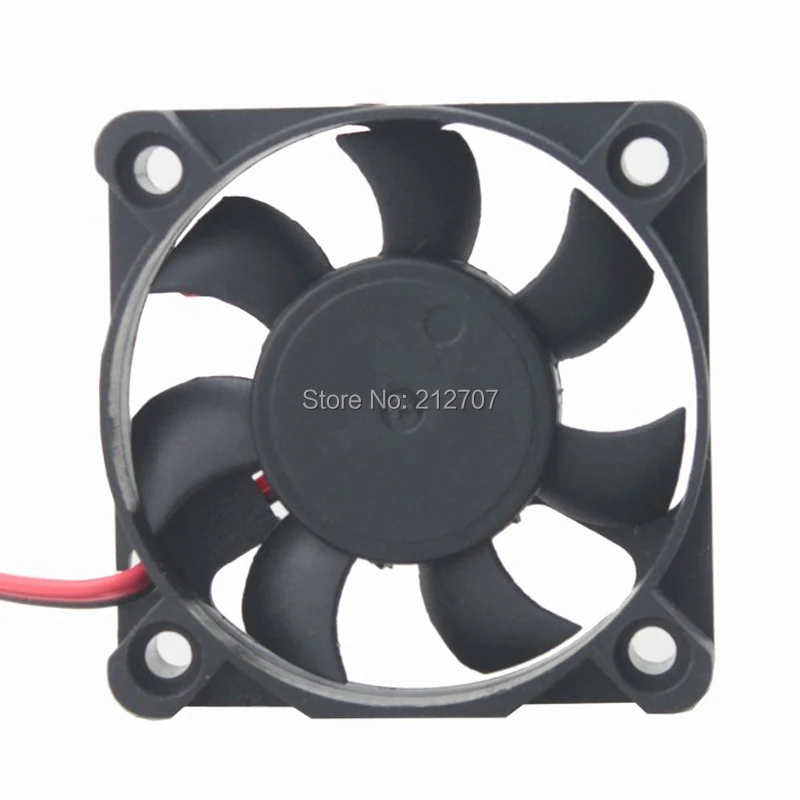10 шт. Gdstime DC 12 В 2Pin 50 мм 5 см 5010 50x50x10 черный Бесщеточный вентилятор охлаждения|brushless