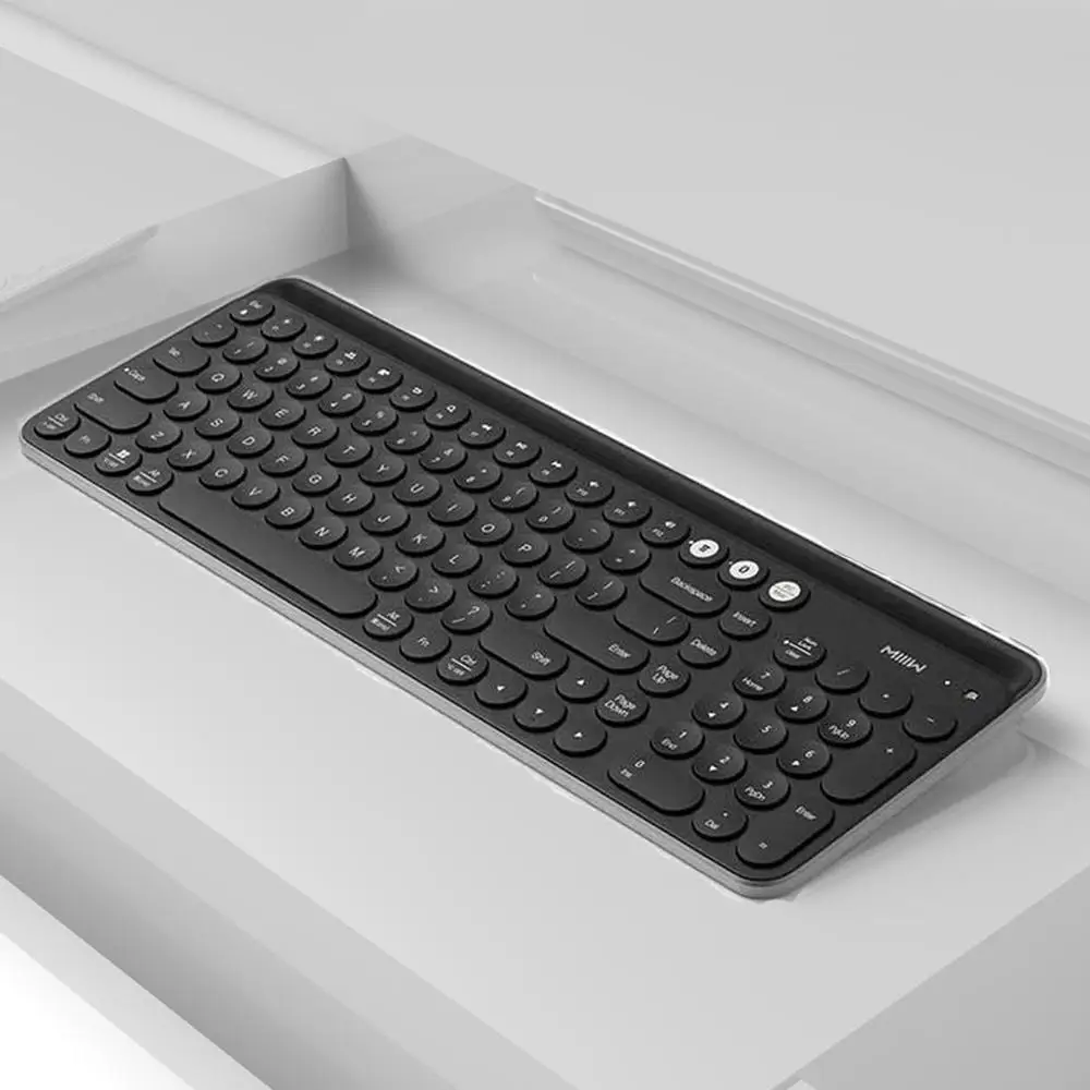 Xiao mi IIW Bluetooth Двухрежимная клавиатура MWBK01 104 клавиш 2,4 ГГц мультисистемная Совместимость mi Беспроводная портативная клавиатура