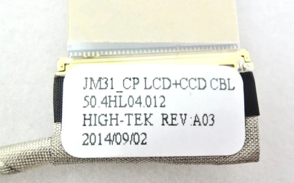 New LED LCD LVDS Cable For ACER 3820T 3820 3820TG 3820TZ 3820G 50.4HL04.001 50.4HL04.003 50.4HL04.012 Display Screen Ribbon Flex |