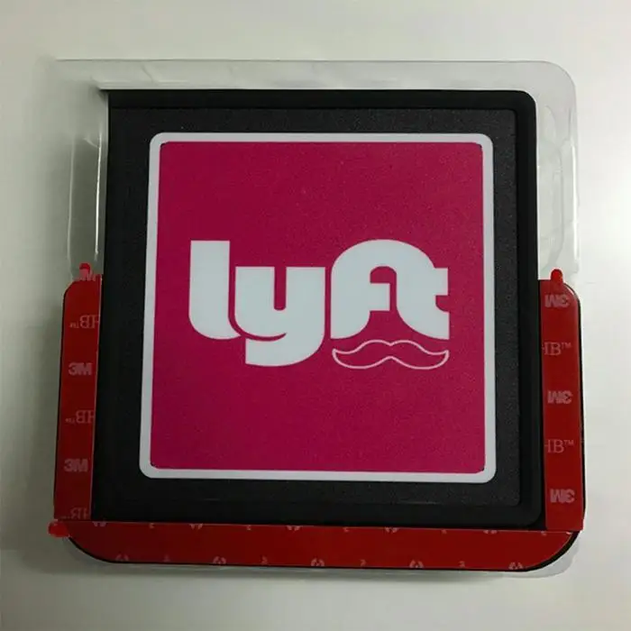 Светодиодный знак автомобиля беспроводной USB перезаряжаемые яркие огни ездить