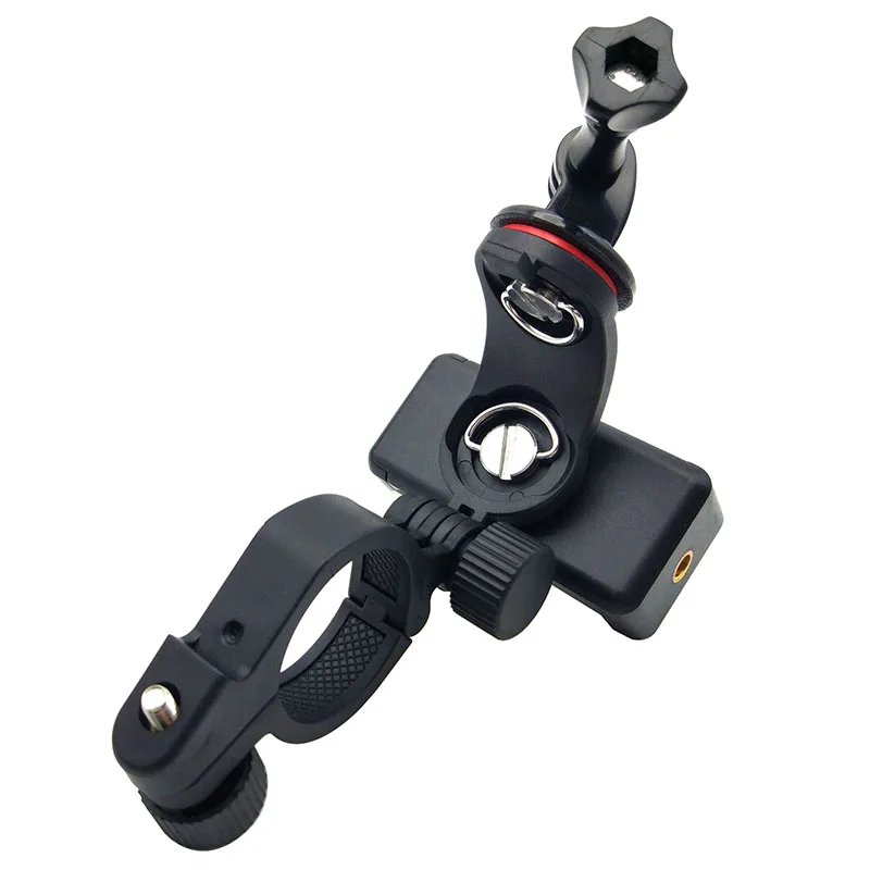 Велосипедный зажим Go pro аксессуары велосипедный держатель крепление для Xiaomi yi gopro