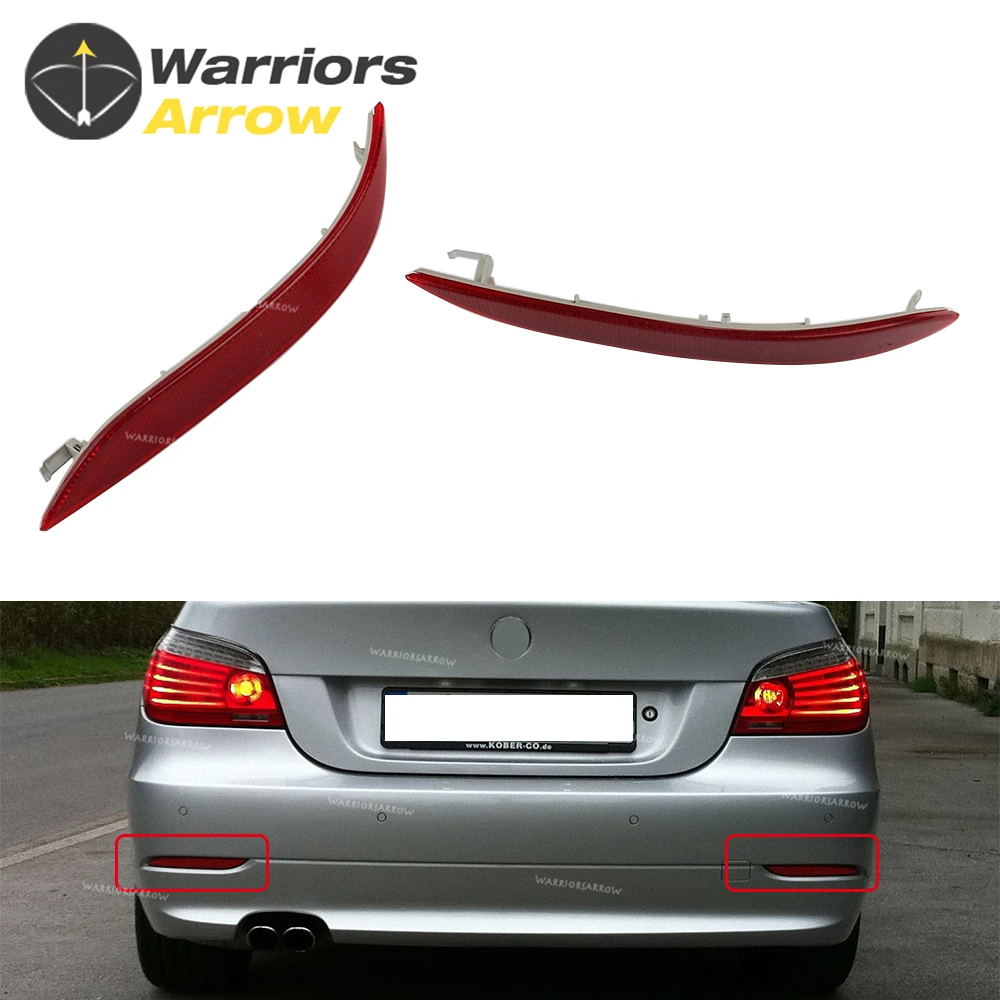 63146915039 63146915040 для BMW 5 серии E60 525i 528i 530i 535i 545i 2003 2007 пара левый и правый задний бампер