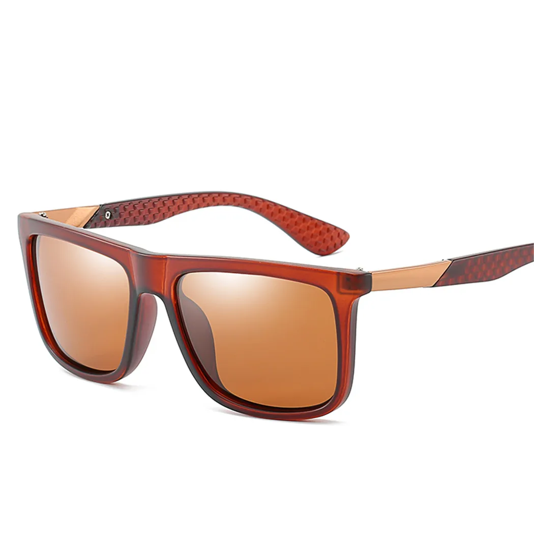 Новые ретро поляризованные солнцезащитные очки мужские фирменные для вождения