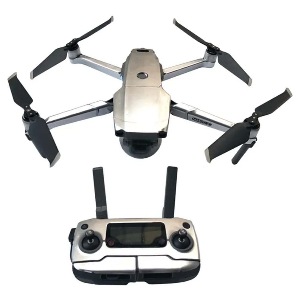 Для DJI Mavic 2 кожи Водонепроницаемый Флуоресцентный стикер тела наклейка рука батарея пульт дистанционного управления полная пленка Mavic 2 аксессуары