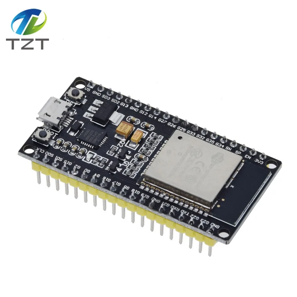 ESP-32S ESP32 макетная плата WiFi беспроводной Bluetooth антенный модуль для Arduino 2,4 ГГц двухъядерный ESP32S ESP-32 ESP8266