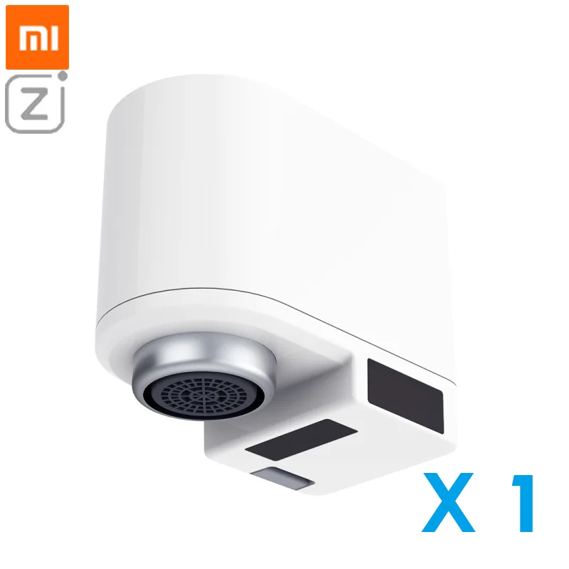 1 Piece Xiaomi ZJ автоматическое сенсорное инфракрасное Индукционное устройство для экономии воды для кухни ванной раковины кран IPX6 защита от перелива воды - Цвет: 1 Piece