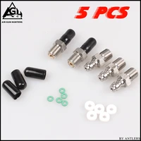 paintball pcp filling nipple stainless steel 8mm air tank quick release coupler plug with one way foster m101 bsp thread