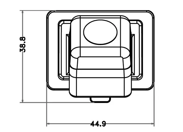 170 градусов 4 LED Автомобильная обратная траектория задняя камера для MB Mercedes Benz E Class