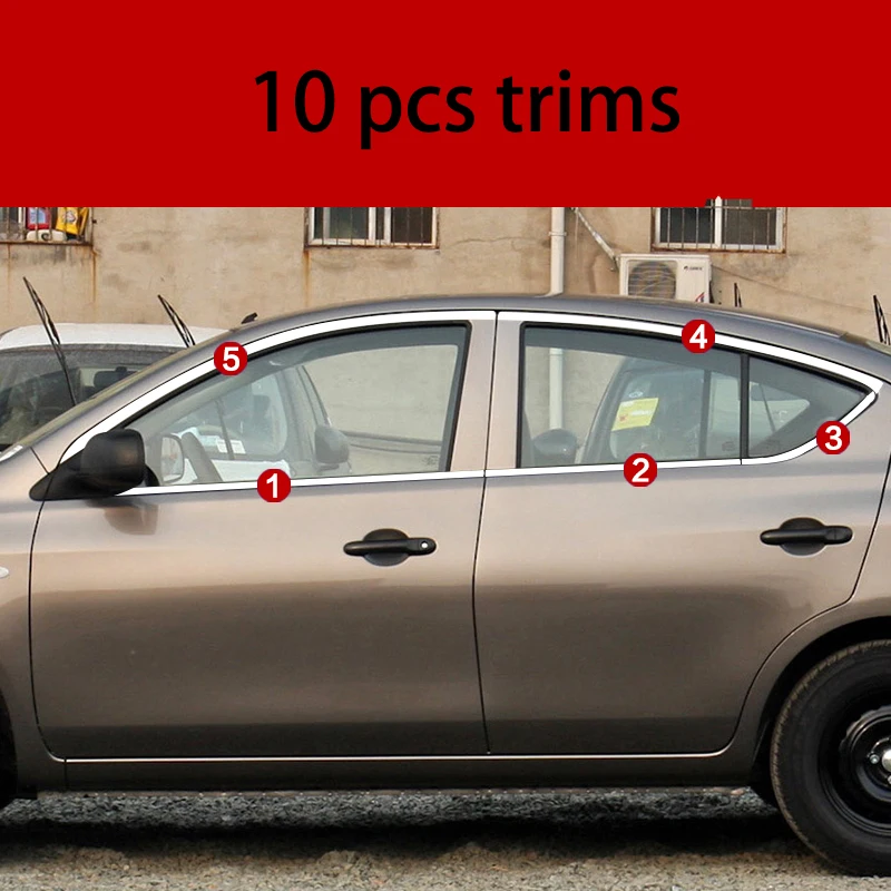Стеклоподъемник lsrtw2017 из нержавеющей стали для nissan sunny 2011 2012 2013 2014 2015 2016 2017 2018