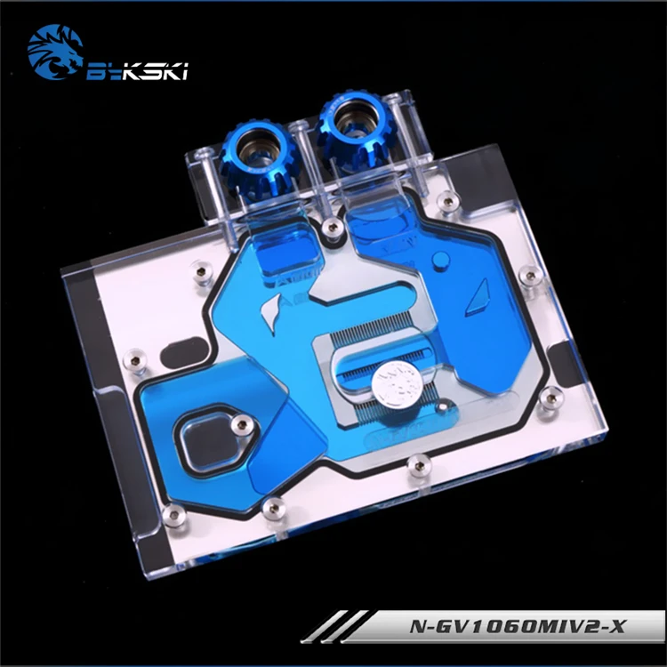 Блок водяного охлаждения Bykski GTX1060WF2OC GTX 1060 IXOC графическая карта с полным покрытием
