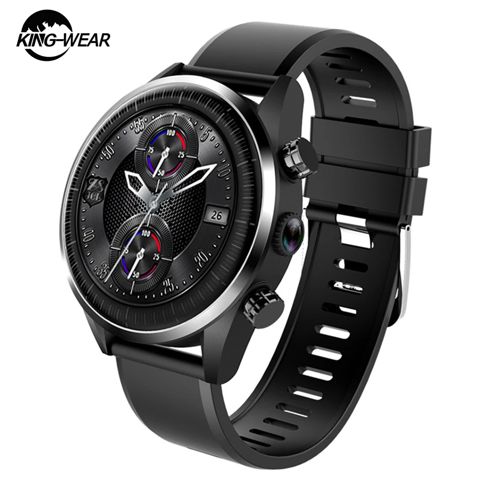 KingWear KC05 Pro 4G Smartwatch телефон ОС Android 7,1 MTK6739 четырехъядерный процессор 1,25 ГГц 1 Гб ОЗУ+ 16 Гб ПЗУ gps камера спортивные режимы